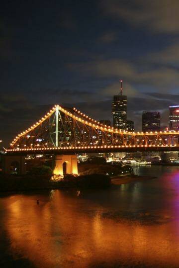 The lighting on the Story Bridge has been popular. Photo: istock