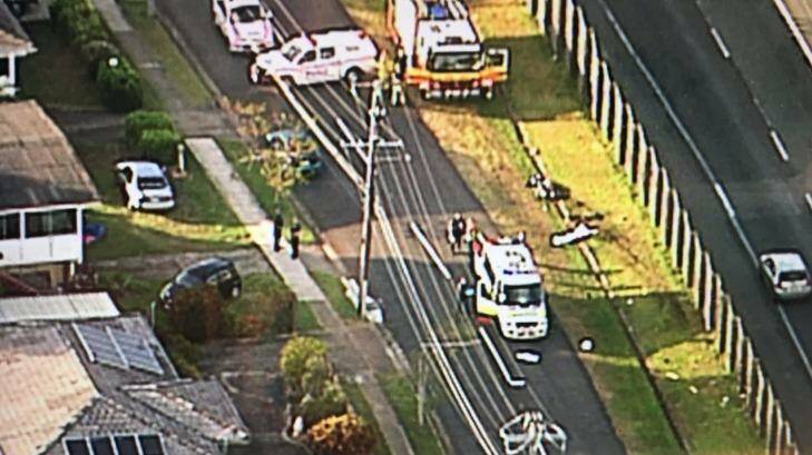 A motorcyclist is dead after a crash in Bald Hills. Photo: Jay Lane