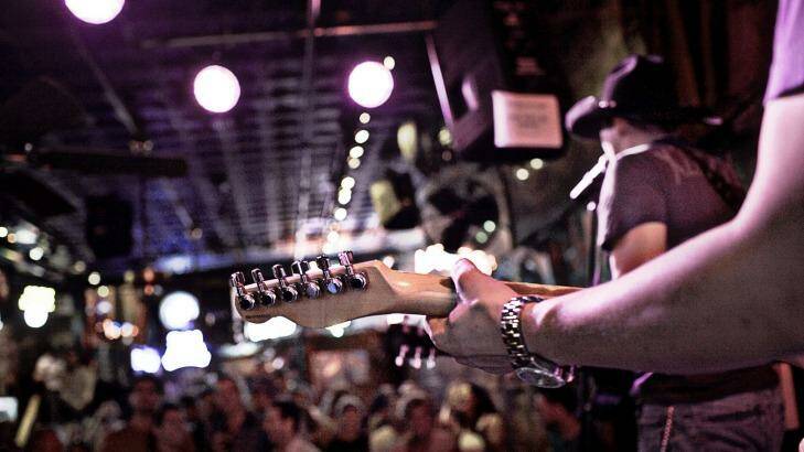 Live music in Nashville, USA. Photo: Wolf Hoffmann