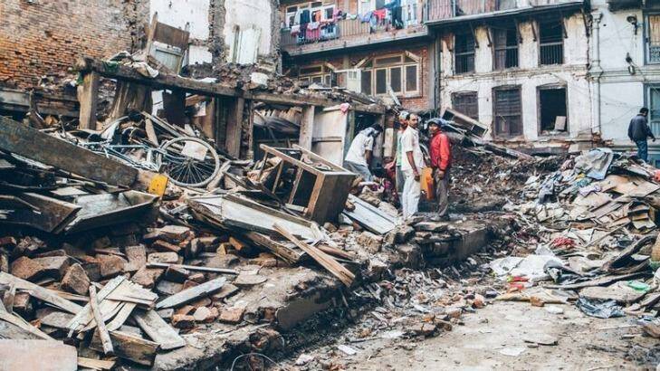 Thousands were buried under rubble when an earthquake struck Nepal in April.