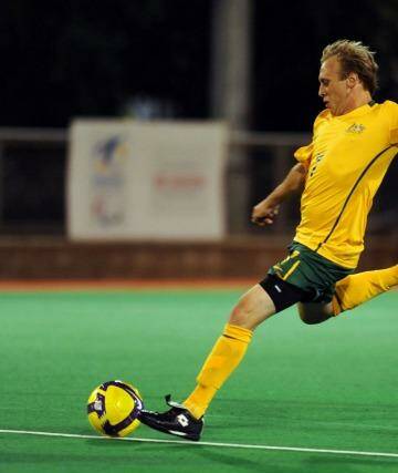 The Pararoos' David Barber in action. Photo: Football Federation of Australia