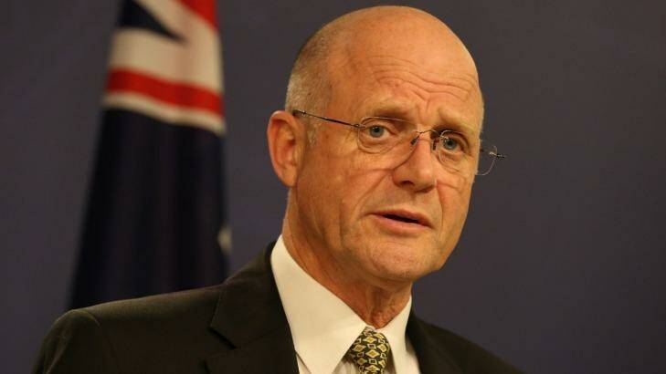 Senator David Leyonhjelm is pushing for the import ban on the weapon to be lifted. Photo: Peter Rae