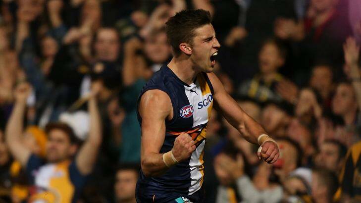 Elliot Yeo's return following a bout of tonsillitis, could be key for West Coast.  Photo: Paul Kane