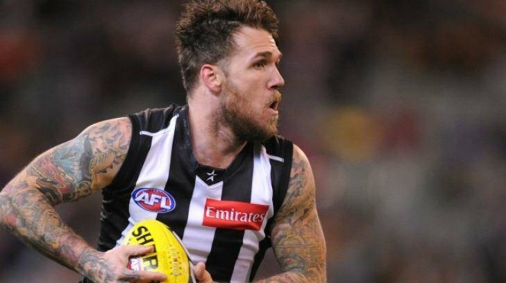 Dane Swan is expected to announce his retirement on Tuesday. Photo: Sebastian Costanzo