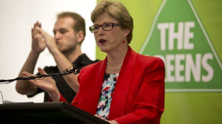 Greens leader Christine Milne.  Photo: Meredith O'Shea