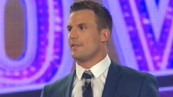 Beau Ryan addressing cheating accusations on <i>The Footy Show</i>. Photo: Channel Nine
