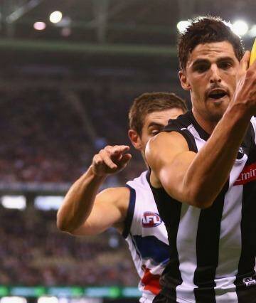 Scott Pendlebury has joined the greats at Collingwood. Photo: Getty Images.