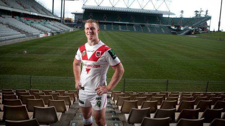 Local boy: Ben Creagh wants to extend his time with the Dragons. Photo: Adam McLean