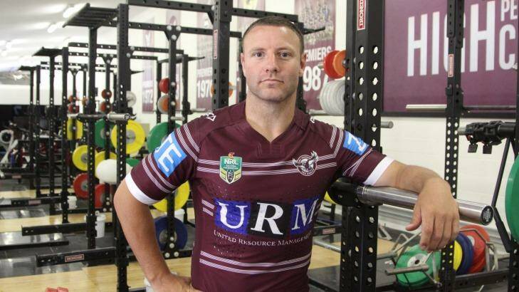 New recruit: Blake Green is excited about his leadership role. Photo: Manly Sea Eagles/Tom Logan