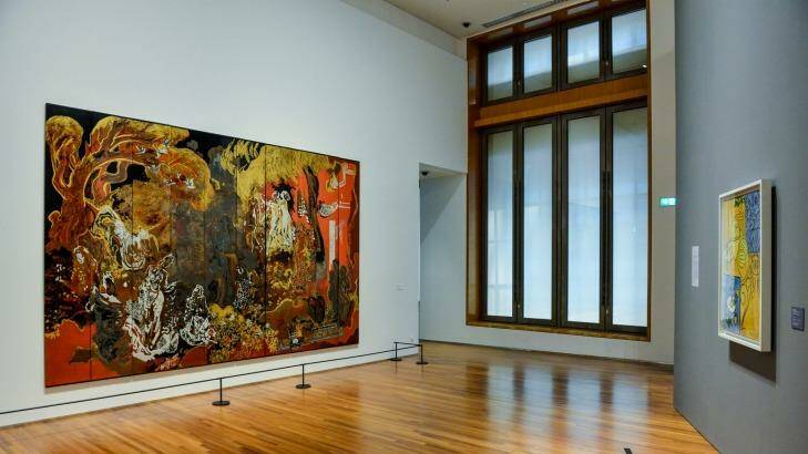 Reframing modernism. Photo: National Gallery Singapore
