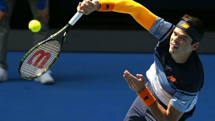 Australian Open 2016. Stan Wawrinka Vs Milos Raonic. 25 January 2016. The Age Sport. Photo: Eddie Jim. Photo: Eddie Jim