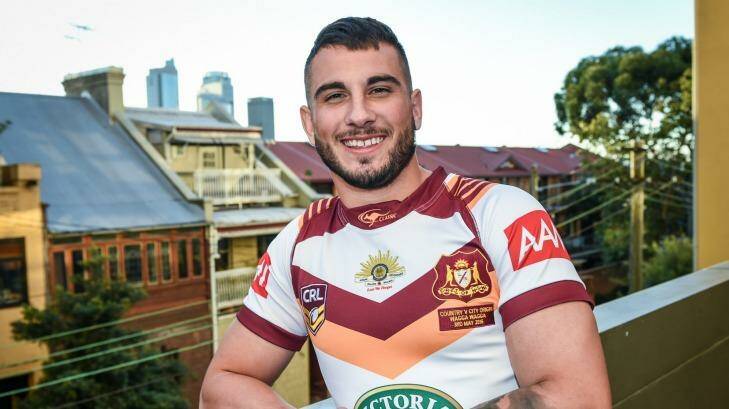 Rookie on the rise: Jack Bird was proud to earn his stripes with the Country Origin side.   Photo: Brendan Esposito