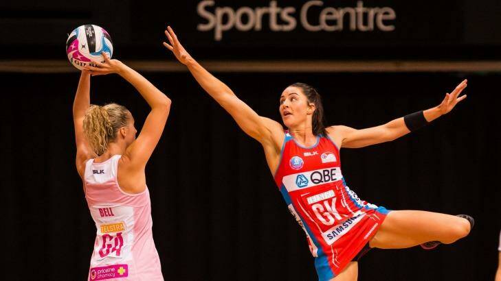 The NSW Swifts have outgrown the 4000-capacity State Sports Centre. Photo: Murray Wilkinson
