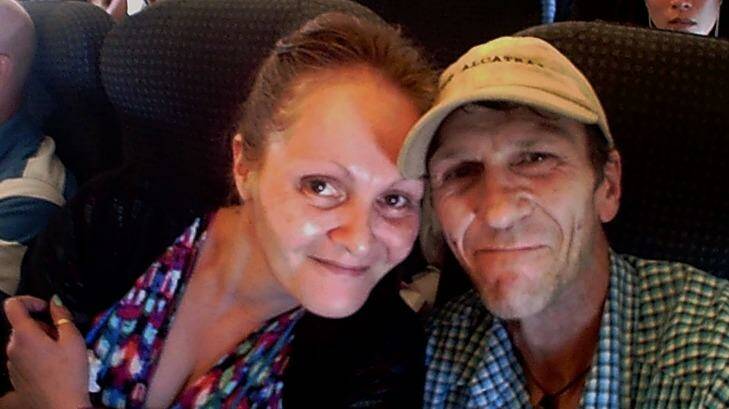 Varri Telfer is grieving the loss of her partner, Mark English, who died after an alleged one-punch attack in the Brisbane CBD. Photo: Supplied