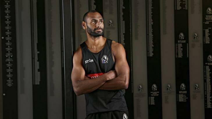 Clear-headed: Collingwood's Travis Varcoe doesn't dwell too much on statistics, or winning for that matter. Photo: Wayne Taylor