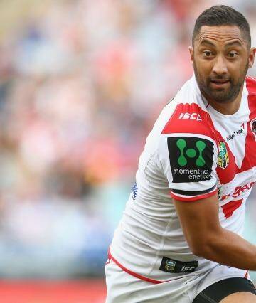 SYDNEY, AUSTRALIA - APRIL 12:  Benji Marshall of the Dragons during the round six NRL match between the St George Illawarra Dragons and the Canterbury Bulldogs at ANZ Stadium on April 12, 2015 in Sydney, Australia.  (Photo by Mark Kolbe/Getty Images) Photo: Mark Kolbe