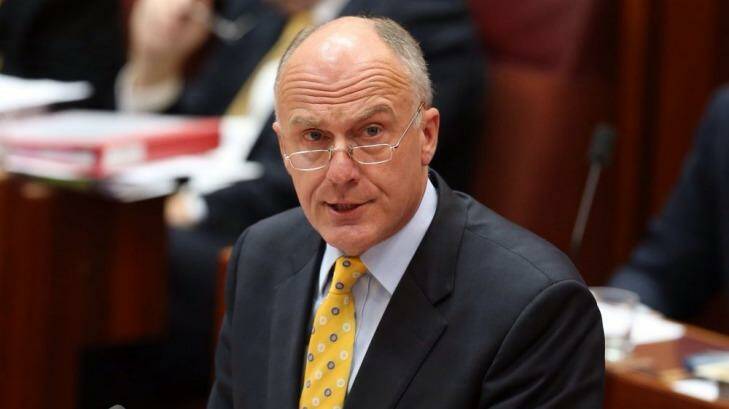 Workplace Relations Minister Eric Abetz Photo: Andrew Meares
