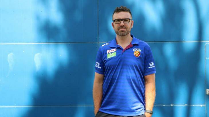 Into the Lions' den: Andrew Crowell Photo: Brisbane Lions
