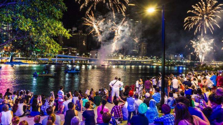 Three children were diagnosed with meningococcal on New Year's Day, after going to South Bank for the New Year's Eve fireworks with family. Photo: Glenn Hunt