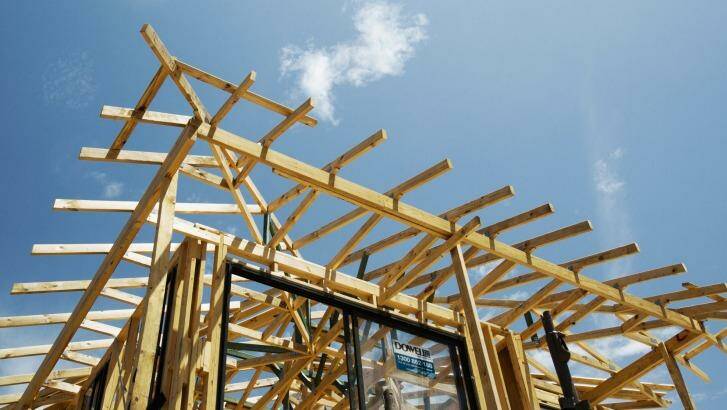 Home construction is again a bright spot for Queensland. Photo: Louie Douvis