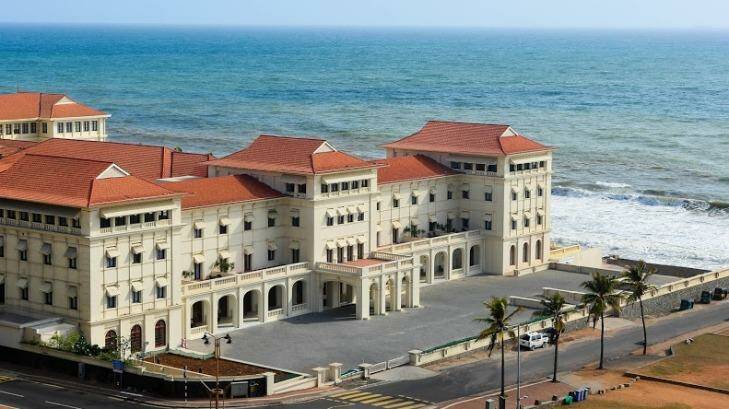 The exterior of the Galle Face Hotel. Photo: Martin Sassellaif