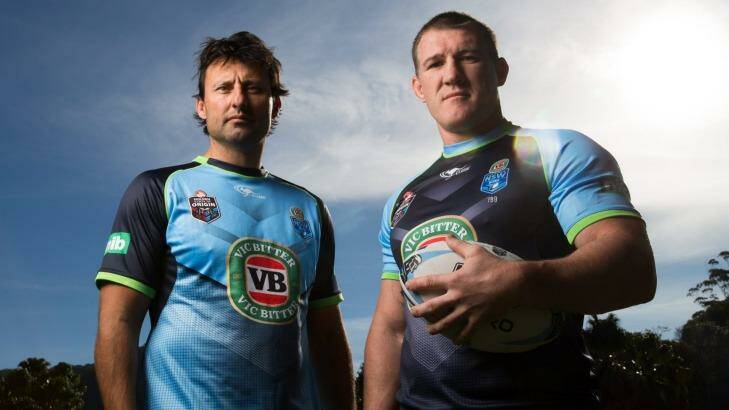 Do or die: NSW coach Laurie Daley and captain Paul Gallen. Photo: Janie Barrett