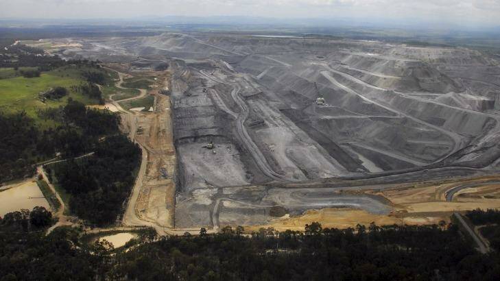 Expansion of Rio Tinto's Warkworth open-cut coal mine near Bulga gets the  go-ahead. Photo: Supplied