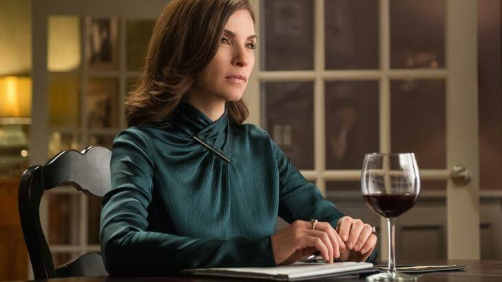 Julianna Margulies as Alicia Florrick in The Good Wife.