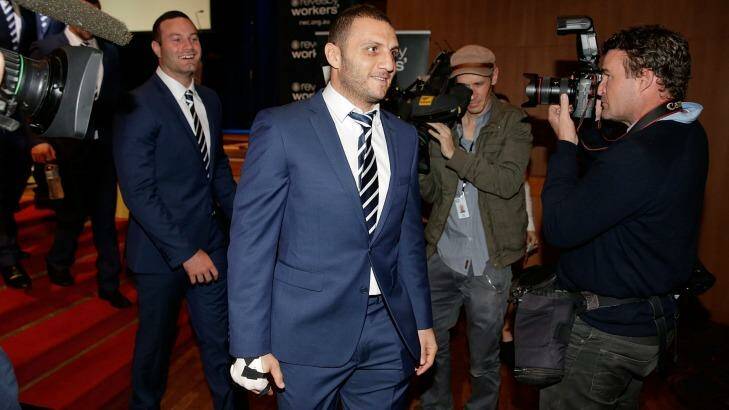 No fly rule: Robbie Farah at the NSW team announcement on Tuesday. Photo: Mark Metcalfe