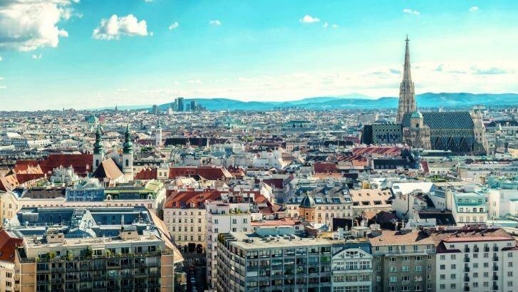 Liveable and great to visit: Vienna.