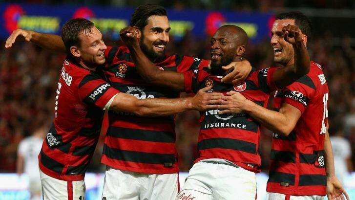 Herbalife is a sponsor of the Western Sydney Wanderers. Photo: Cameron Spencer