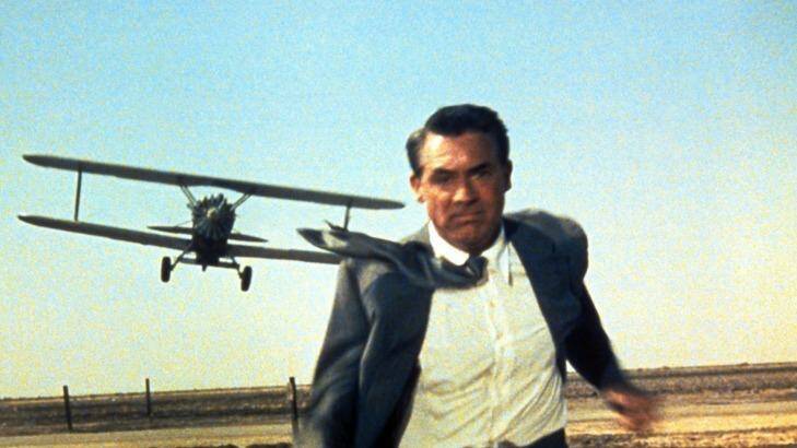 Cary Grant in <i>North by Northwest</i>.