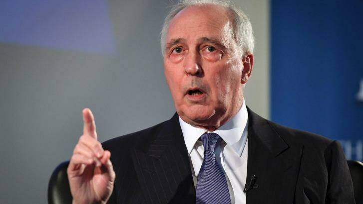 "In the case of the ABC news, if you want to watch a good news service, watch SBS news": Former prime minister Paul Keating. Photo: Eddie Jim
