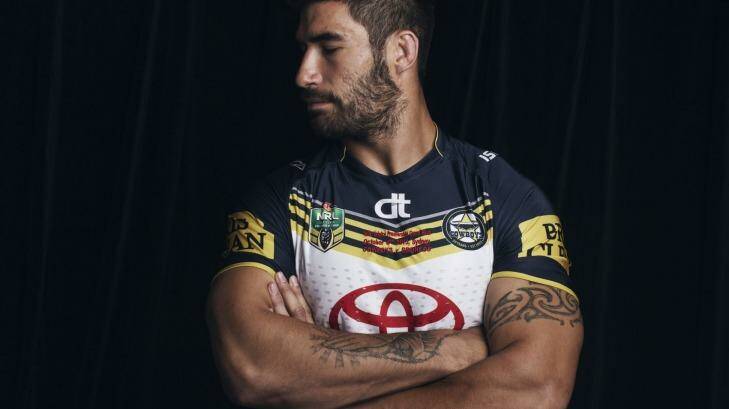 Bouncing back: James Tamou thought it may have been all over when he was injured in New Zealand earlier this year. Photo: James Brickwood