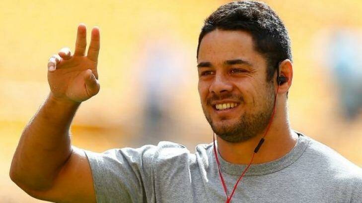 King of Twitter: Jarryd Hayne let rip at the refereeing at the weekend.