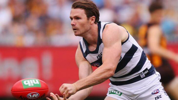 All eyes will be on Adelaide Oval on Friday night when Patrick Dangerfield lines up against his old club. Photo: Michael Dodge