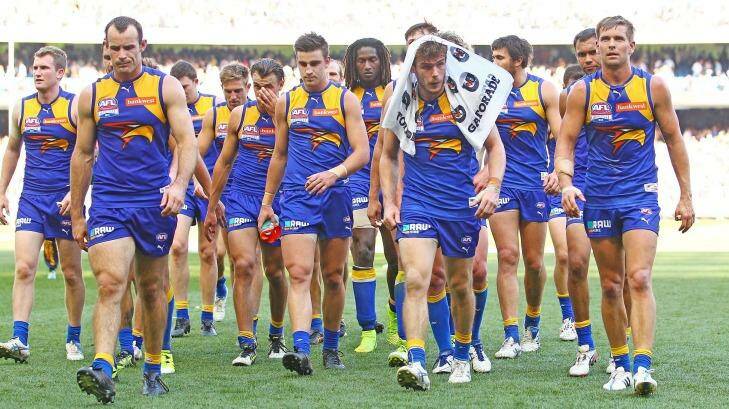 The Eagles were beaten in the grand final but none of us could have imagined them going that far. Photo: Scott Barbour