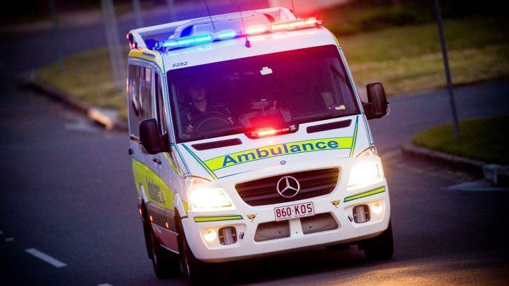 An ambulance officer has been bitten on the hand while transporting a patient to Gold Coast University Hospital. Photo: Supplied
