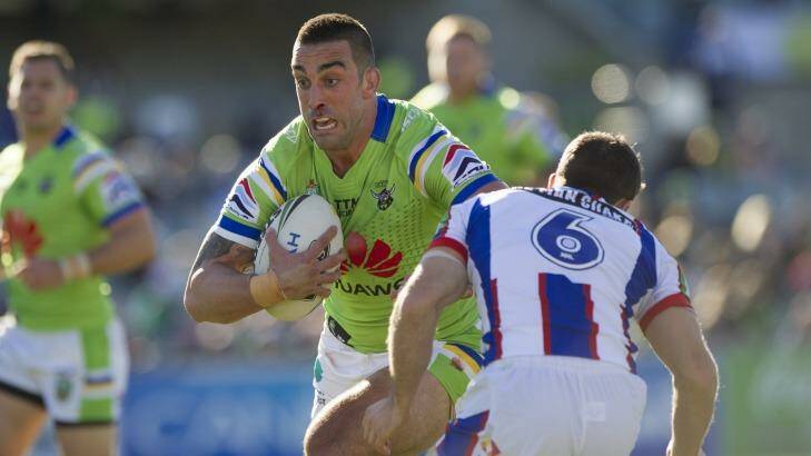 Canberra Raiders assistant Dean Pay says Paul Vaughan and Shaun Fensom are still in their NRL plans. Photo: Jay Cronan