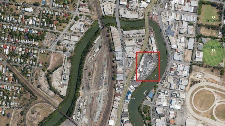 The site of the old Bowen Hills bus depot on Abbotsford road. Photo: Google Maps