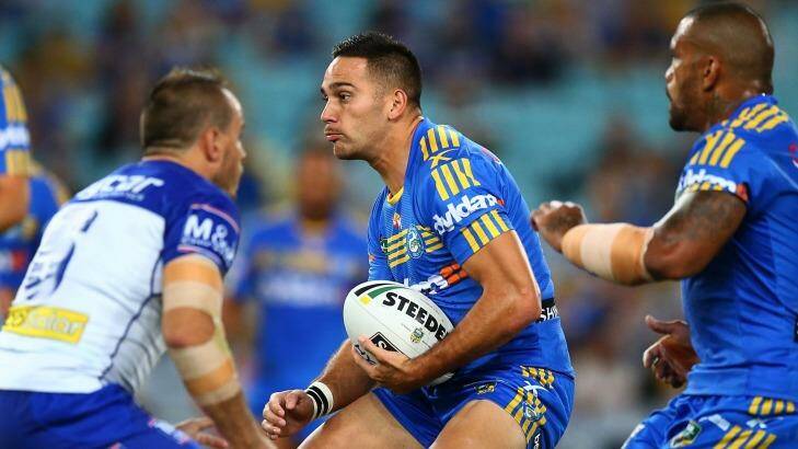 First cab off the rank? Corey Norman is one of several Eels stars who may be shown the door as the embattled club attempts to get back under the salary cap. Photo: Mark Nolan