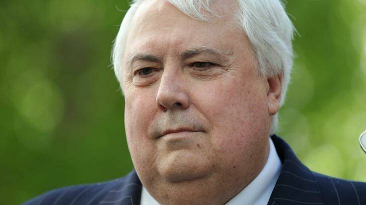 Clive Palmer's company Queensland Nickel donated almost $290,000 to his troubled political party just two weeks before sacking 237 workers from its Townsville refinery. Photo: Alex Ellinghausen