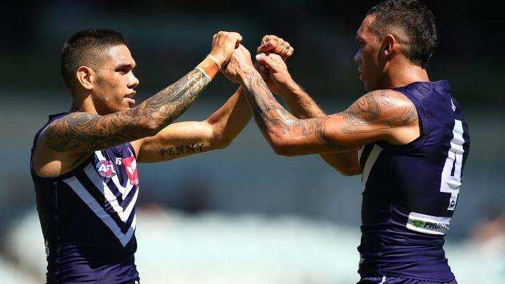 The Dockers would like to sell fans on seeing Harley Bennell in action regularly next year. But it's no given... Photo: Paul Kane