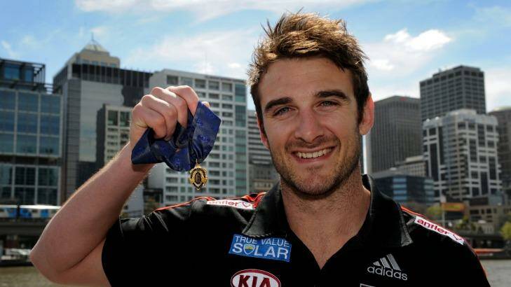 The AFL now has a decision to make over Jobe Watson's Brownlow Medal. Photo: Penny Stephens