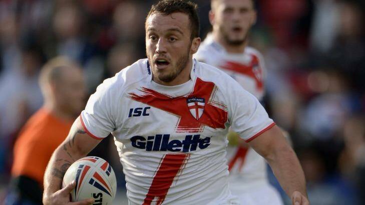 Bad timing: Canberra recruit Josh Hodgson has embarrassed  England and the Raiders with his party prank