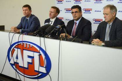 AFL chief medical officer Dr Peter Harcourt. Photo: Pat Scala