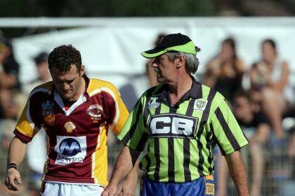Troubling times: Referee numbers have become a major concern in country rugby league. Photo: Andy Zakeli 