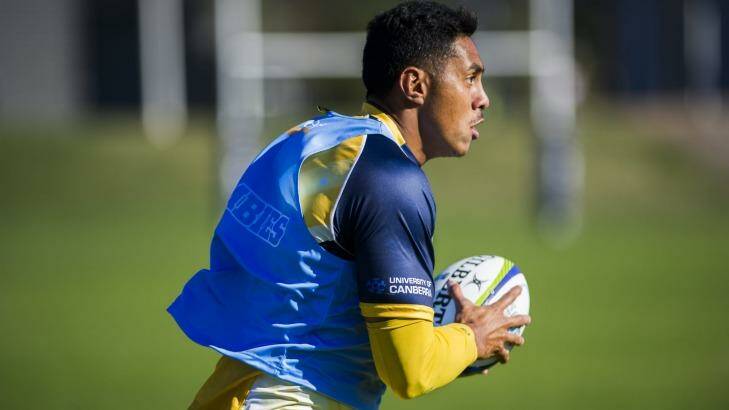 Nigel Ah Wong presses his claims for a starting spot against the Highlanders. Photo: Rohan Thomson
