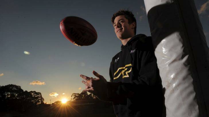 Canberra's Jack Steele: the Giants have their eyes on him. Photo: Graham Tidy