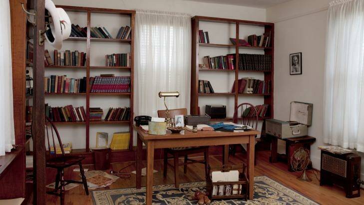 A recreation of Martin Luther King Jr's study at the Dexter Parsonage Museum, Montgomery, Alabama. Photo: Carol M. Highsmith/Getty Images